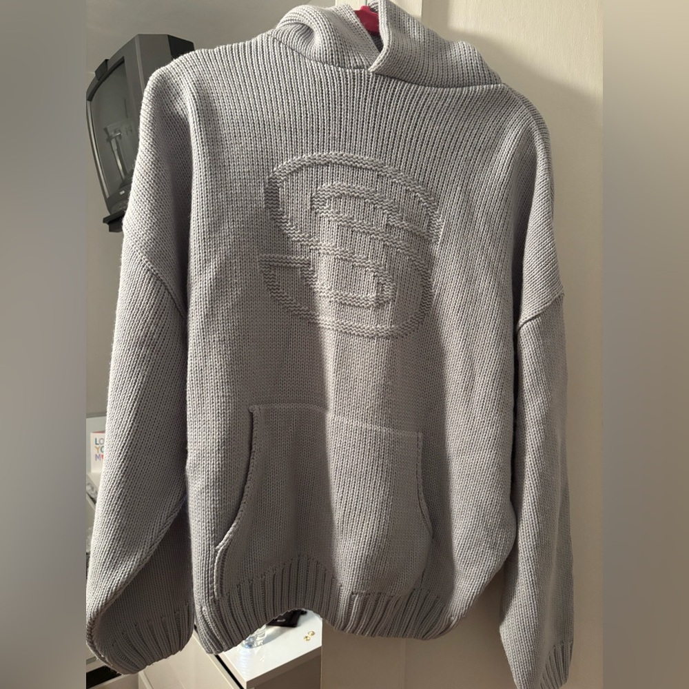 Sister and Seekers knit hoodie
